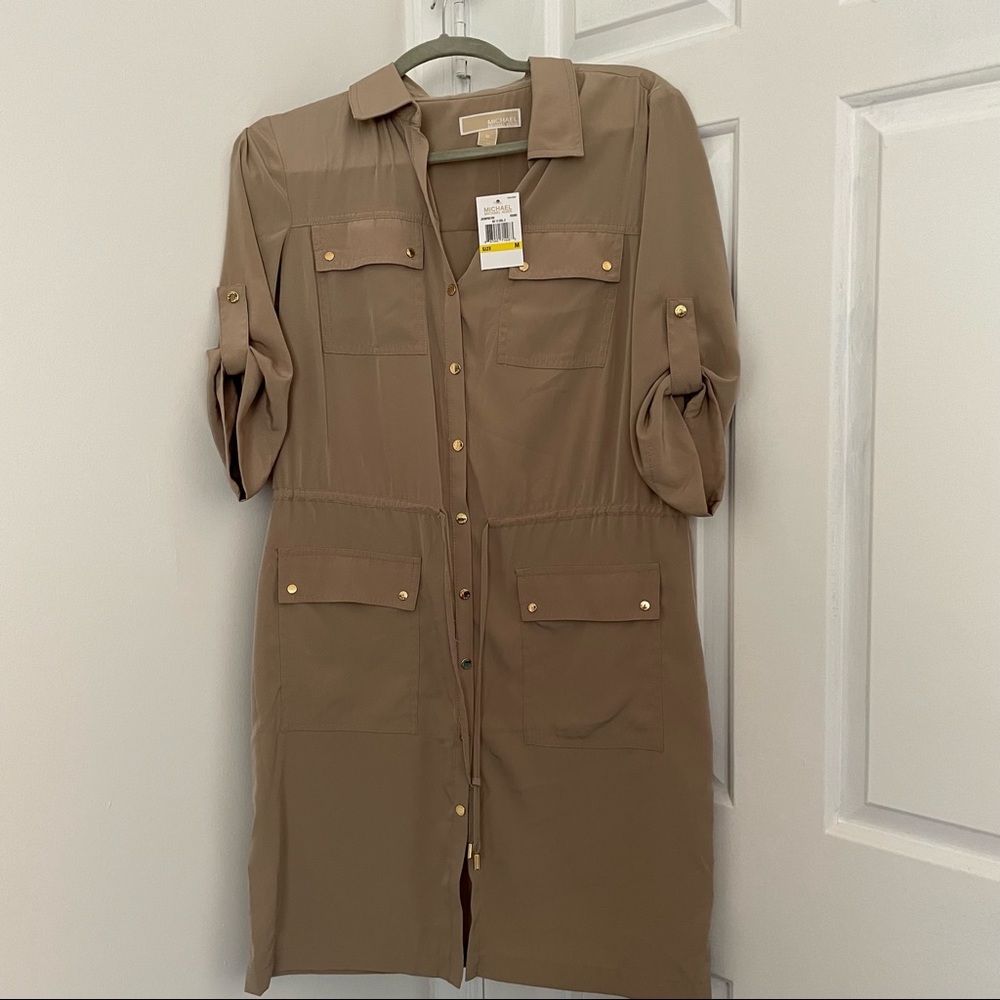 Michael Kors Khaki Dress